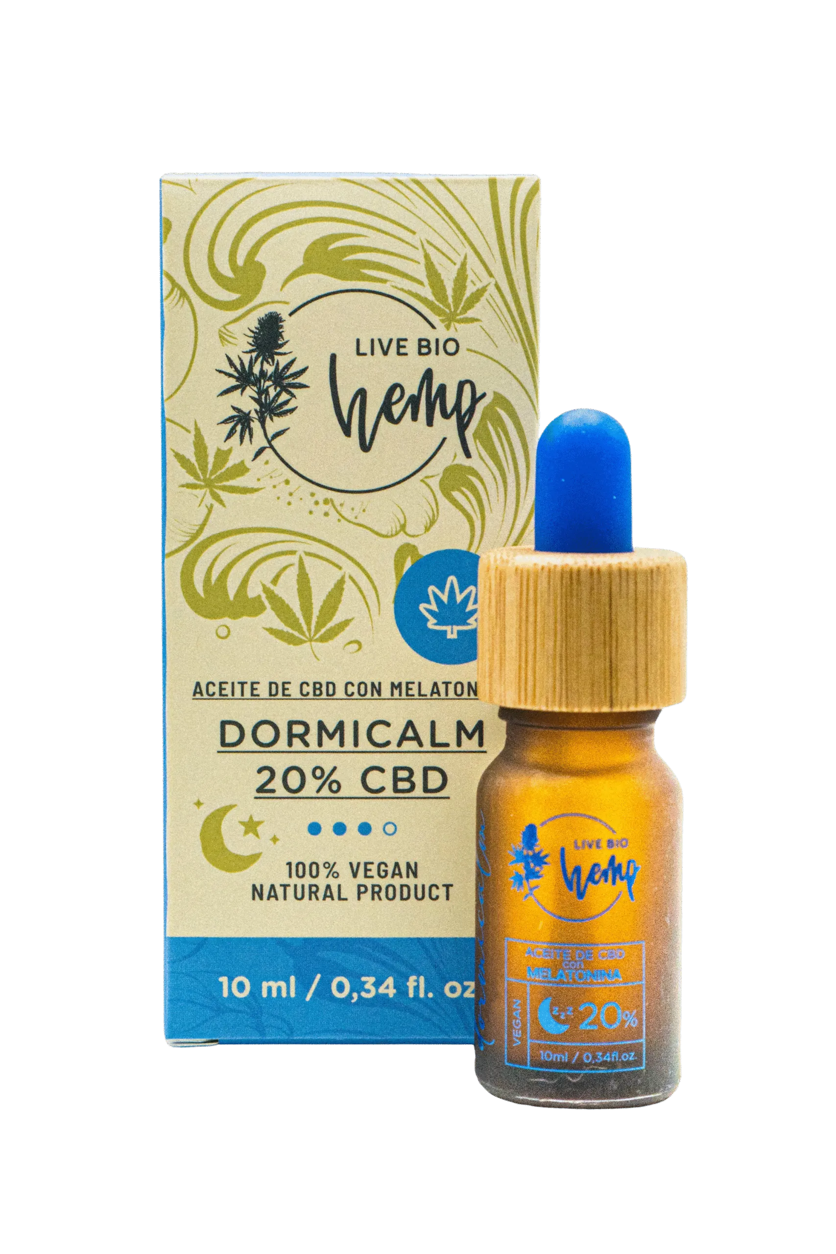 Dormicalm 20% CBD + 3% MELATONINA